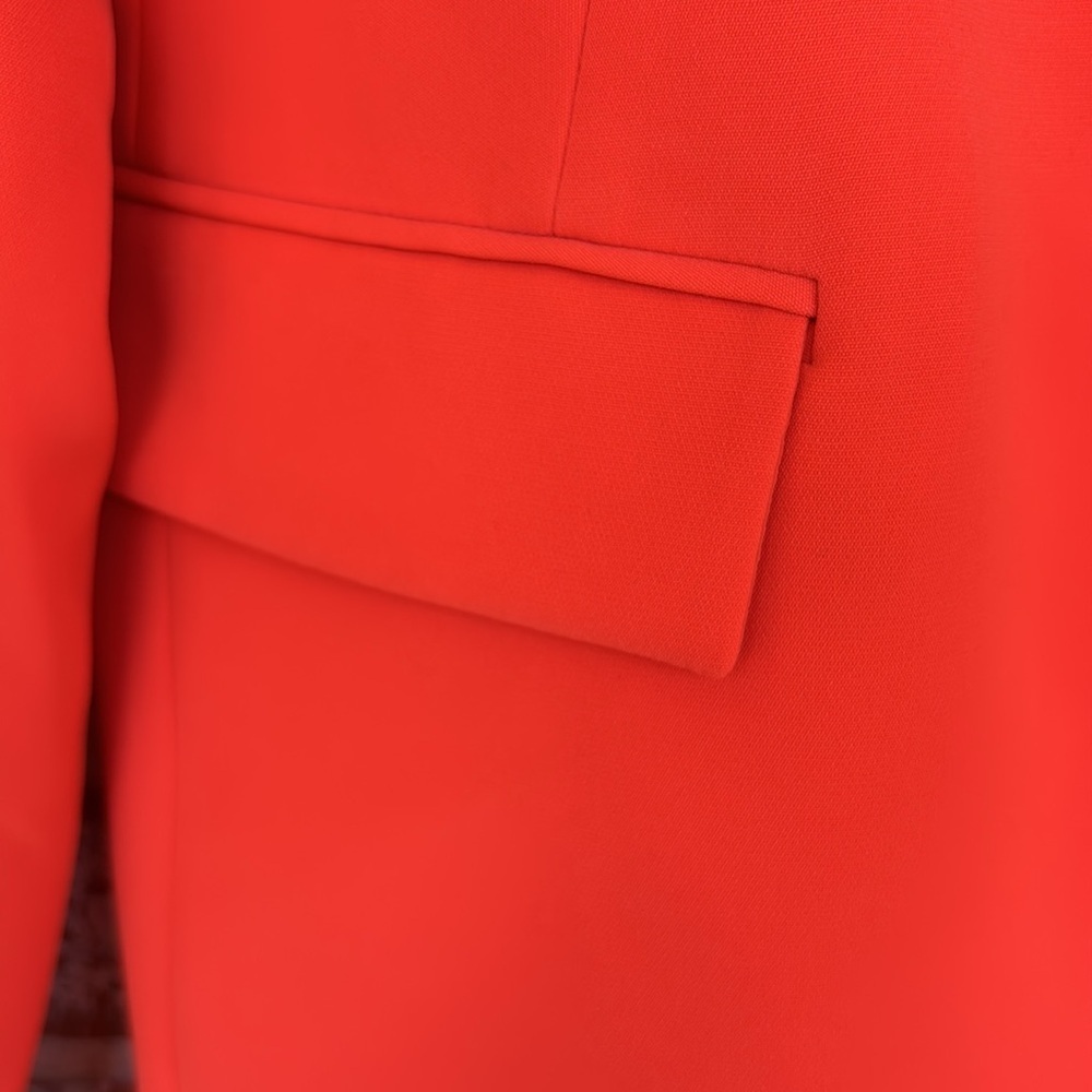 Nine West Orange One Button Blazer - Picture 6 of 12